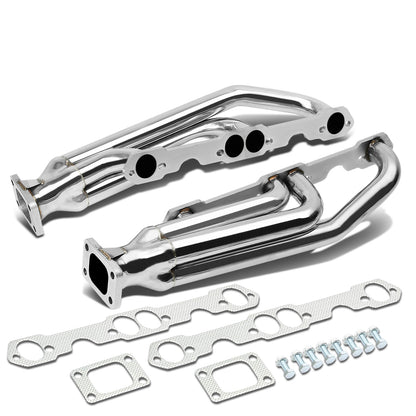 TURBO MANIFOLD TURBO MANIFOLD - SS - CHEVY SBC - TOP MOUNT - TWIN TURBO - T3 FLANGE - I6-6 / I5-5