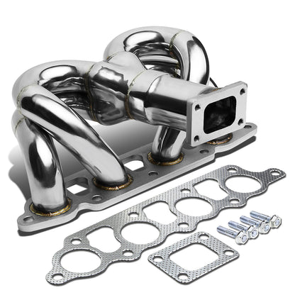 TURBO MANIFOLD TURBO MANIFOLD - SS - 00-04 FORD FOCUS ZETEC ZX3 / ZX5 2.0L - T3 FLANGE - 35 / 38MM WG
