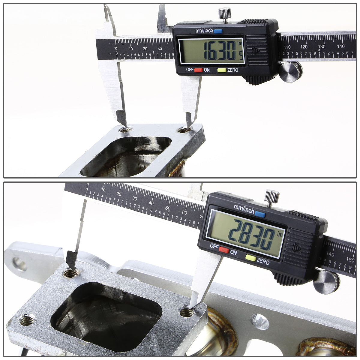 TURBO MANIFOLD TURBO MANIFOLD - SS - 00-04 FORD FOCUS ZETEC ZX3 / ZX5 2.0L - T3 FLANGE - 35 / 38MM WG