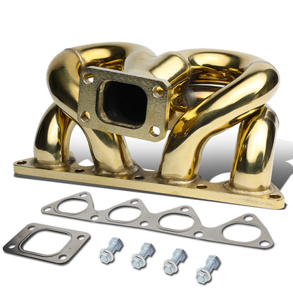 TURBO MANIFOLD TURBO MANIFOLD - SS - 88-00 HONDA CIVIC D15 D16 ENGINES / 88-91 HONDA CRX D15 D16 ENGINES / 93-97 HONDA CIVIC DEL SO D16 ENGINES - T3 - 42MM OD PRIMARY PIPING