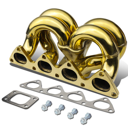 TURBO MANIFOLD TURBO MANIFOLD - SS - 88-00 HONDA CIVIC D15 D16 ENGINES / 88-91 HONDA CRX D15 D16 ENGINES / 93-97 HONDA CIVIC DEL SO D16 ENGINES - T3 - 42MM OD PRIMARY PIPING