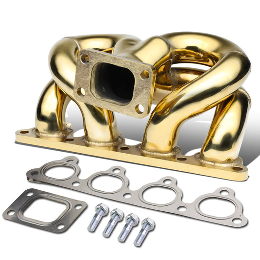 TURBO MANIFOLD TURBO MANIFOLD - SS - 90-01 ACURA INTEGRA / 90-00 HONDA CIVIC / 93-97 HONDA CIVIC DEL SOL - B-SERIES ENGINES - T3 - 42MM OD PRIMARY PIPING