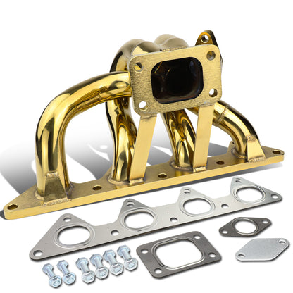 TURBO MANIFOLD TURBO MANIFOLD - SS - 92-96 HONDA PRELUDE W/ H23 ENGINES - T3 - 38MM WASTEGATE PORT - 42MM OD PRIMARY PIPING