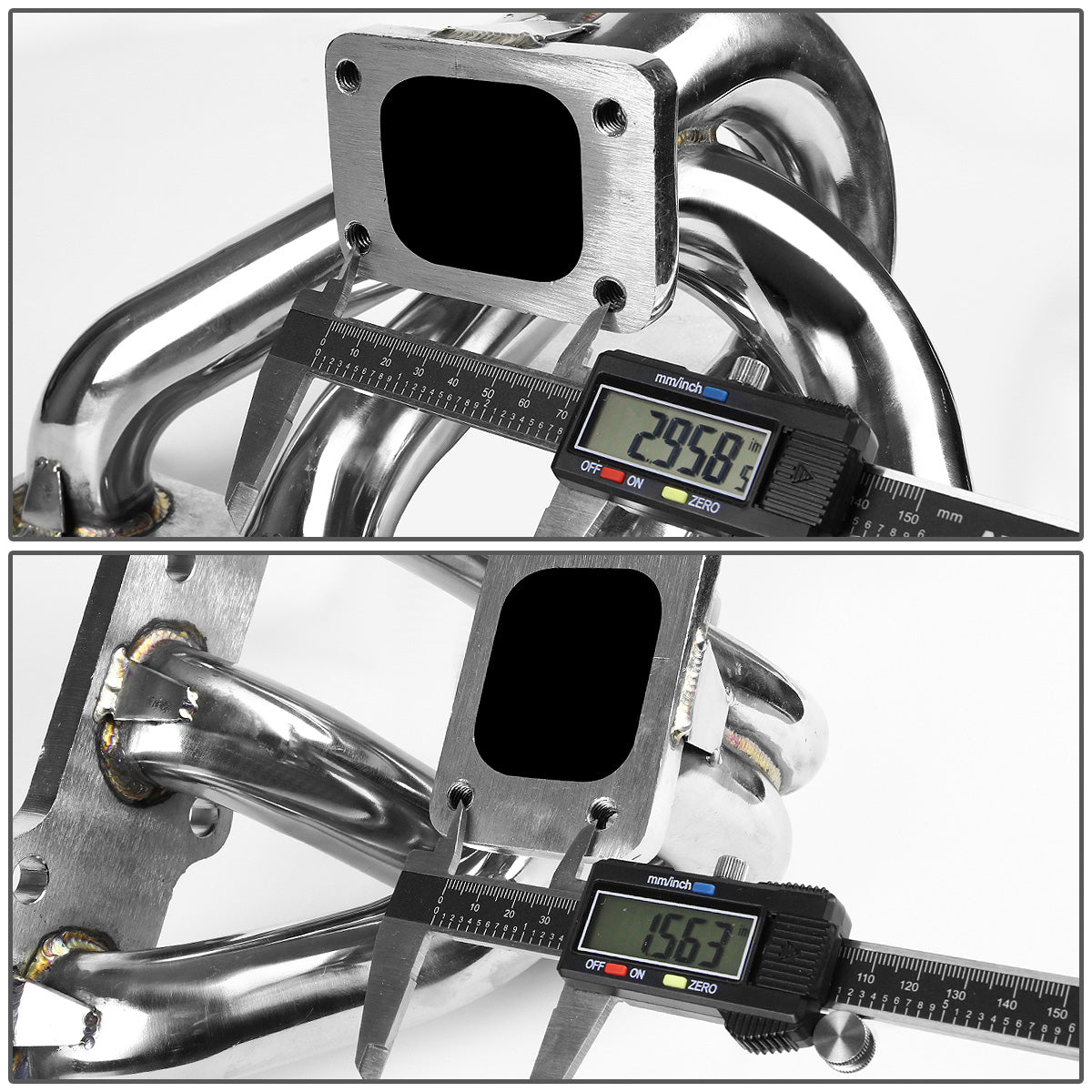 TURBO MANIFOLD TURBO MANIFOLD - SS - 90-98 MIATA 1.8L MX5 - T25 FLANGE - I3-4