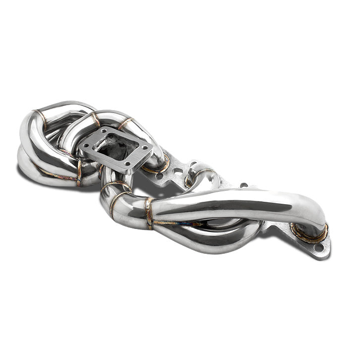 TURBO MANIFOLD TURBO MANIFOLD - STAINLESS - NISSAN RB20 / RB25 - T3 FLANGE - SIDE MOUNT