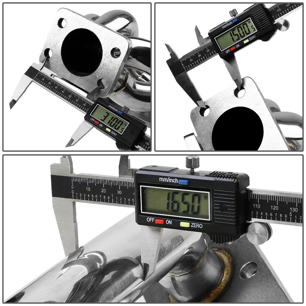 TURBO MANIFOLD TURBO MANIFOLD - SS - 92-94 / 95 AUDI 2.2L 20V S2 S4 RS2 K26 - T3 FLANGE - 40MM WG - I10-4