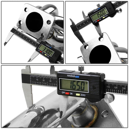 TURBO MANIFOLD TURBO MANIFOLD - SS - 92-94 / 95 AUDI 2.2L 20V S2 S4 RS2 K26 - T3 FLANGE - 40MM WG - I10-4