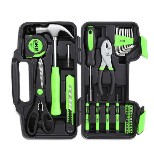HERRAMIENTAS 39PCS - BLACK / GREEN