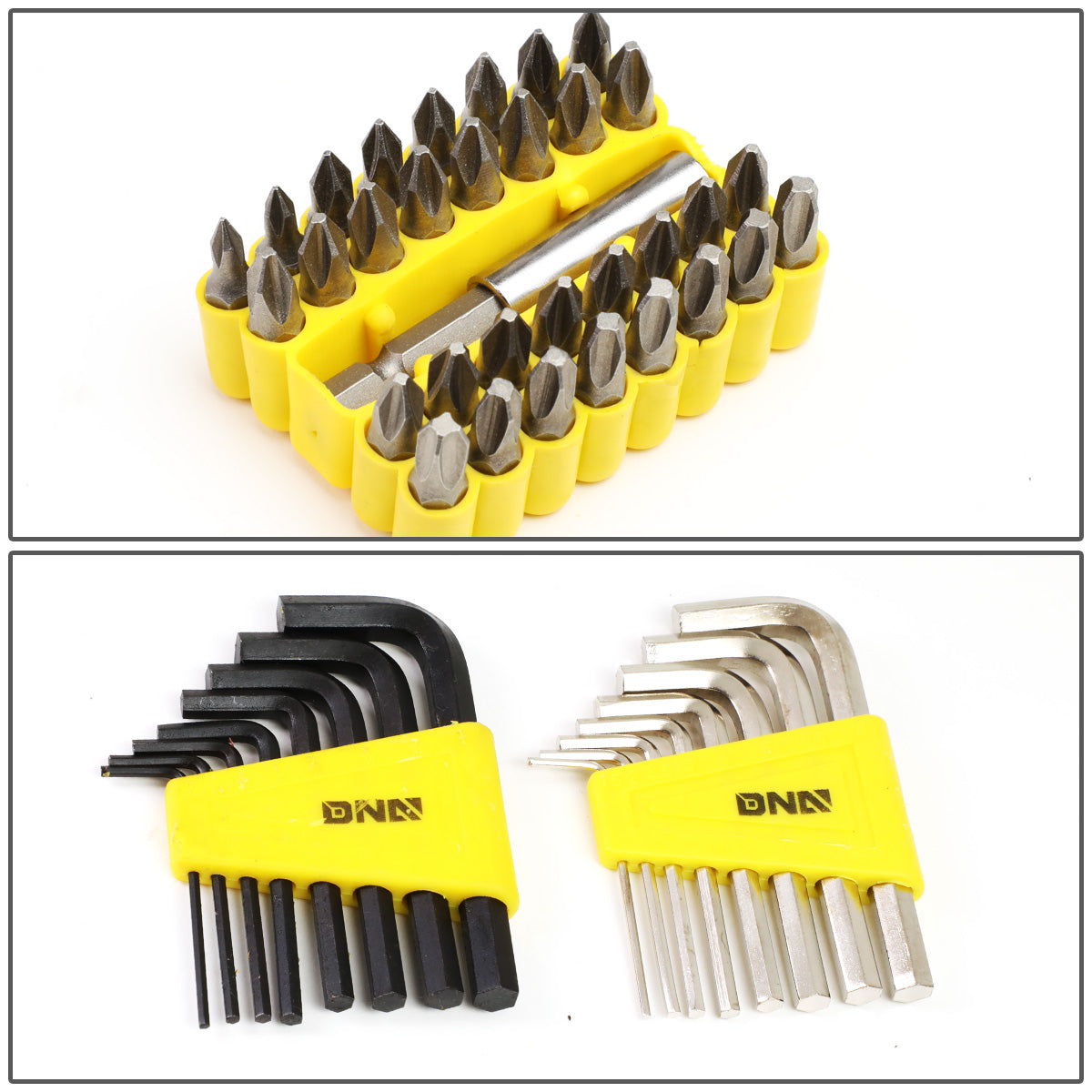 HERRAMIENTAS 220PCS - VEHICLE REPAIR KIT - BLACK / YELLOW