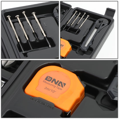 HERRAMIENTAS 160PCS - HOME REPAIR KIT - BLACK / ORANGE
