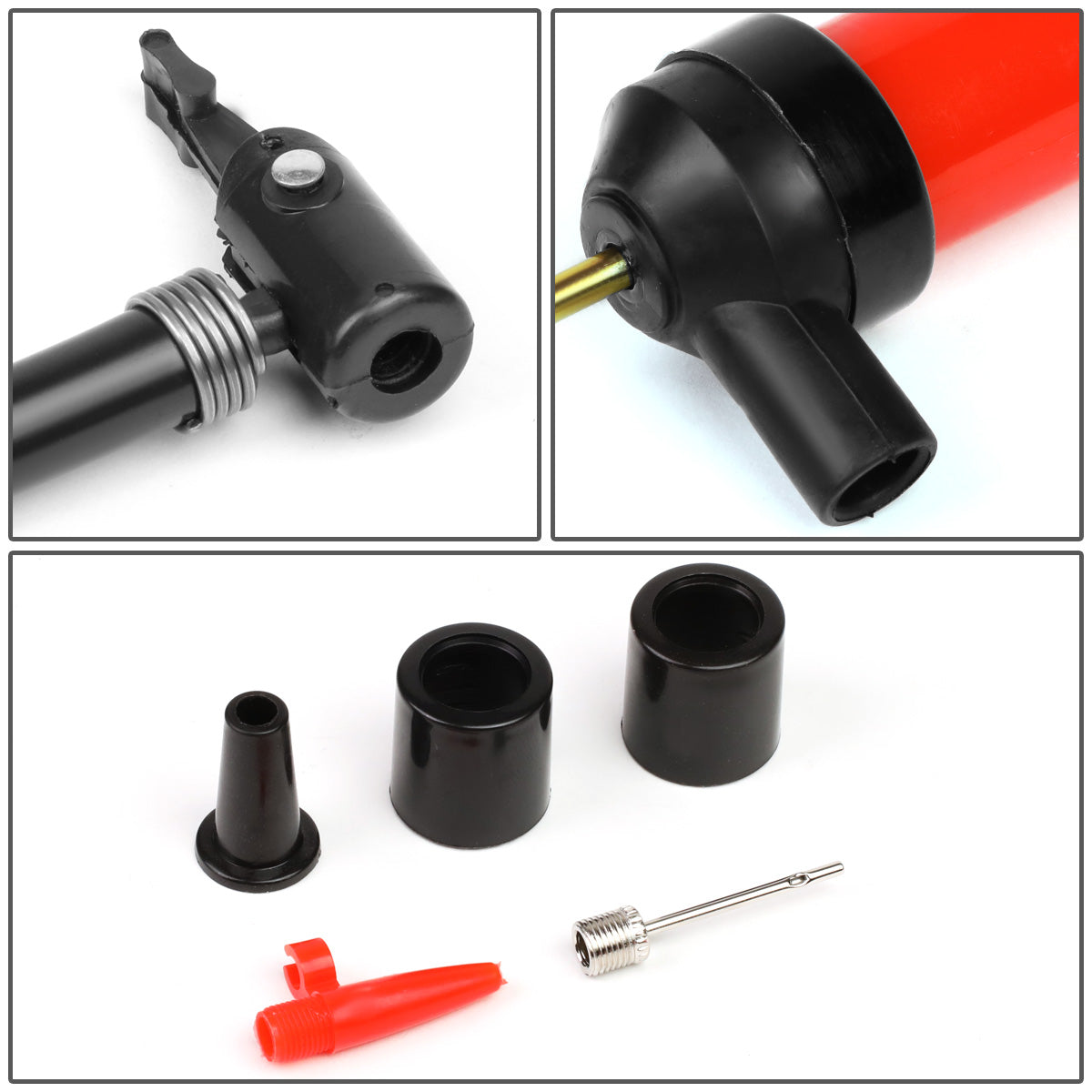 HERRAMIENTAS SHRADER STYLE AIR CHUCK - W/ INFLATION NOZZLE