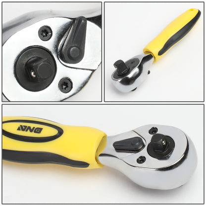 HERRAMIENTAS 64PCS - CHROME VANADIUM STEEL - BLACK / YELLOW