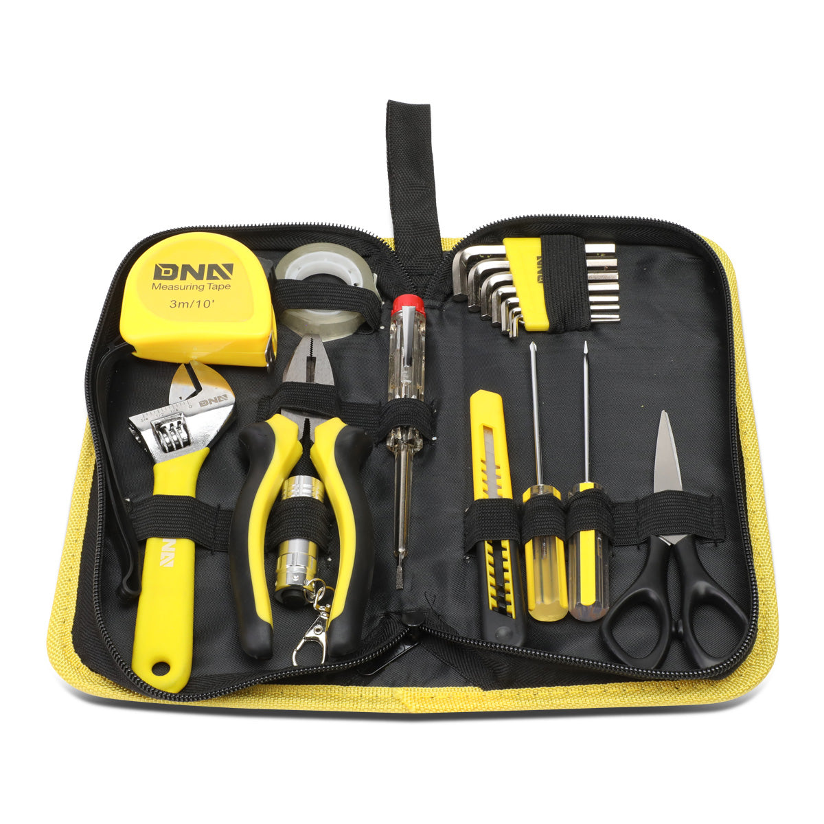 HERRAMIENTAS 18PCS - BLACK / YELLOW