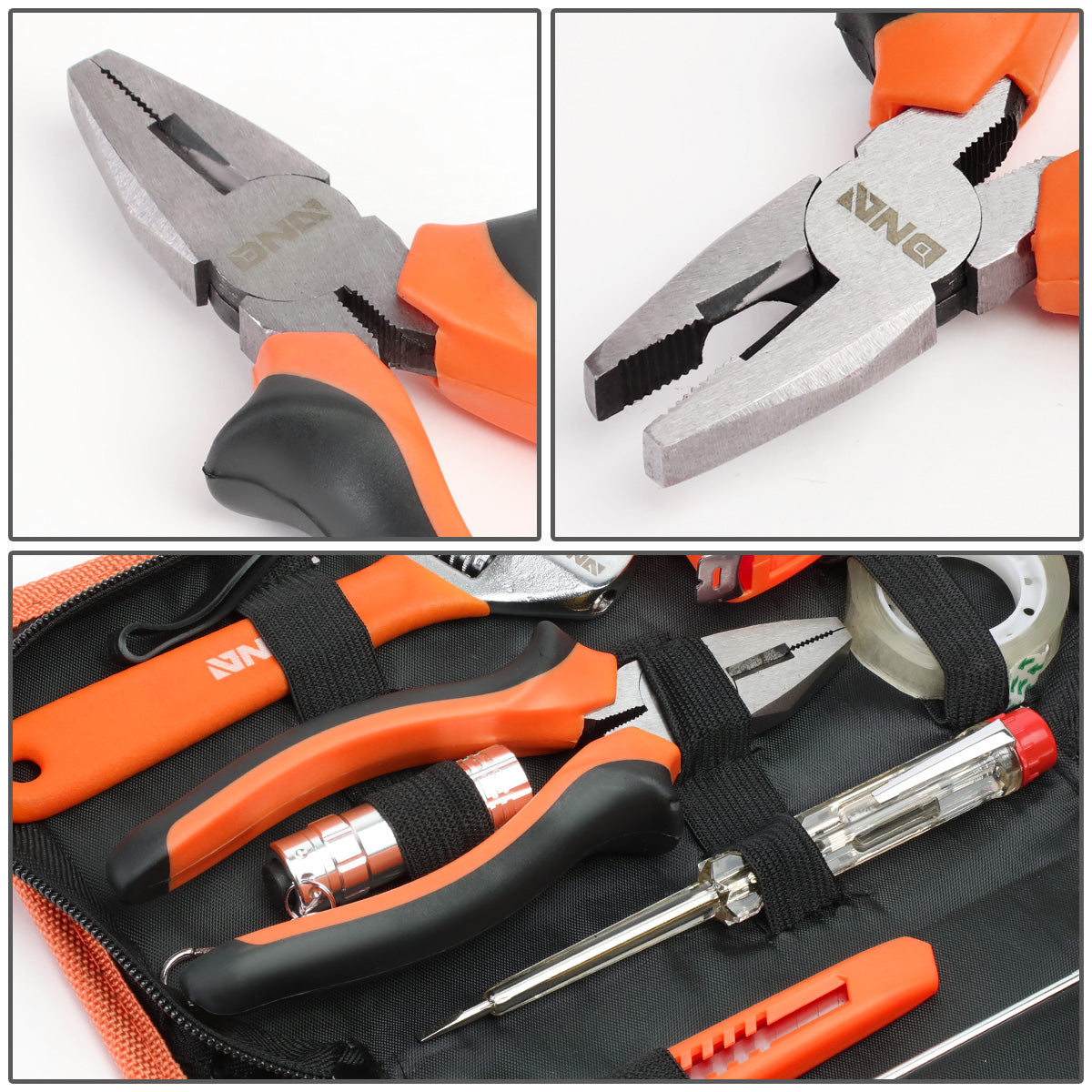HERRAMIENTAS 18PCS - BLACK / ORANGE
