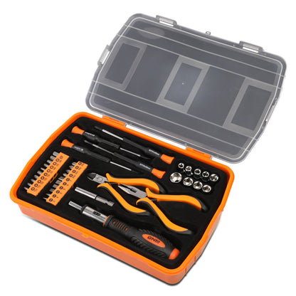 HERRAMIENTAS 37PCS - PRECISION BIT KIT - BLACK / ORANGE