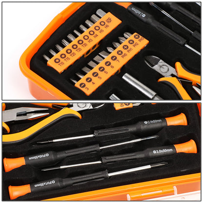 HERRAMIENTAS 37PCS - PRECISION BIT KIT - BLACK / ORANGE