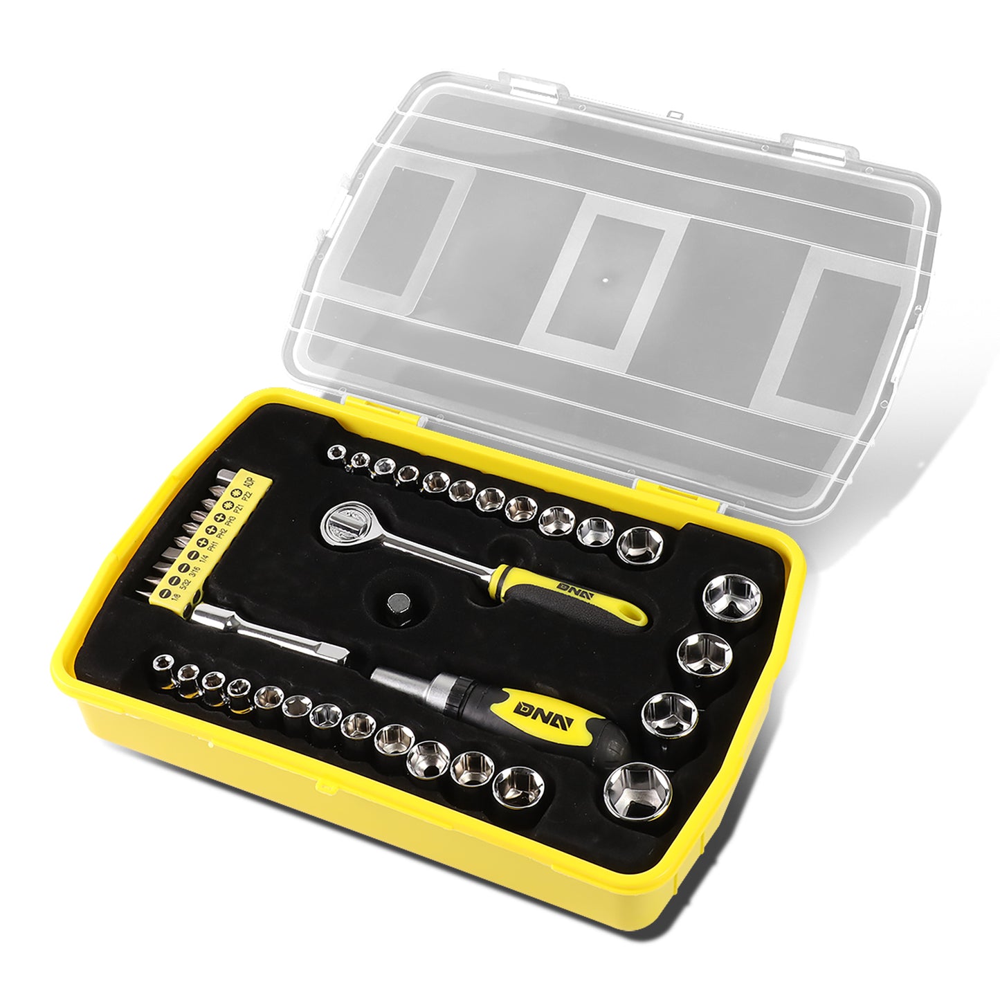 HERRAMIENTAS 41PCS - SCREWDRIVER BIT KIT - BLACK / YELLOW