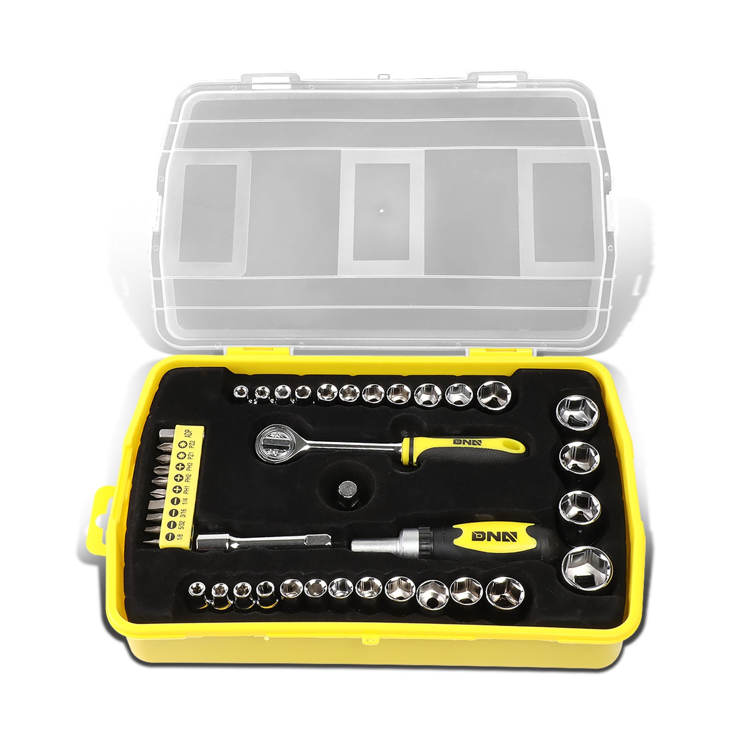 HERRAMIENTAS 41PCS - SCREWDRIVER BIT KIT - BLACK / YELLOW