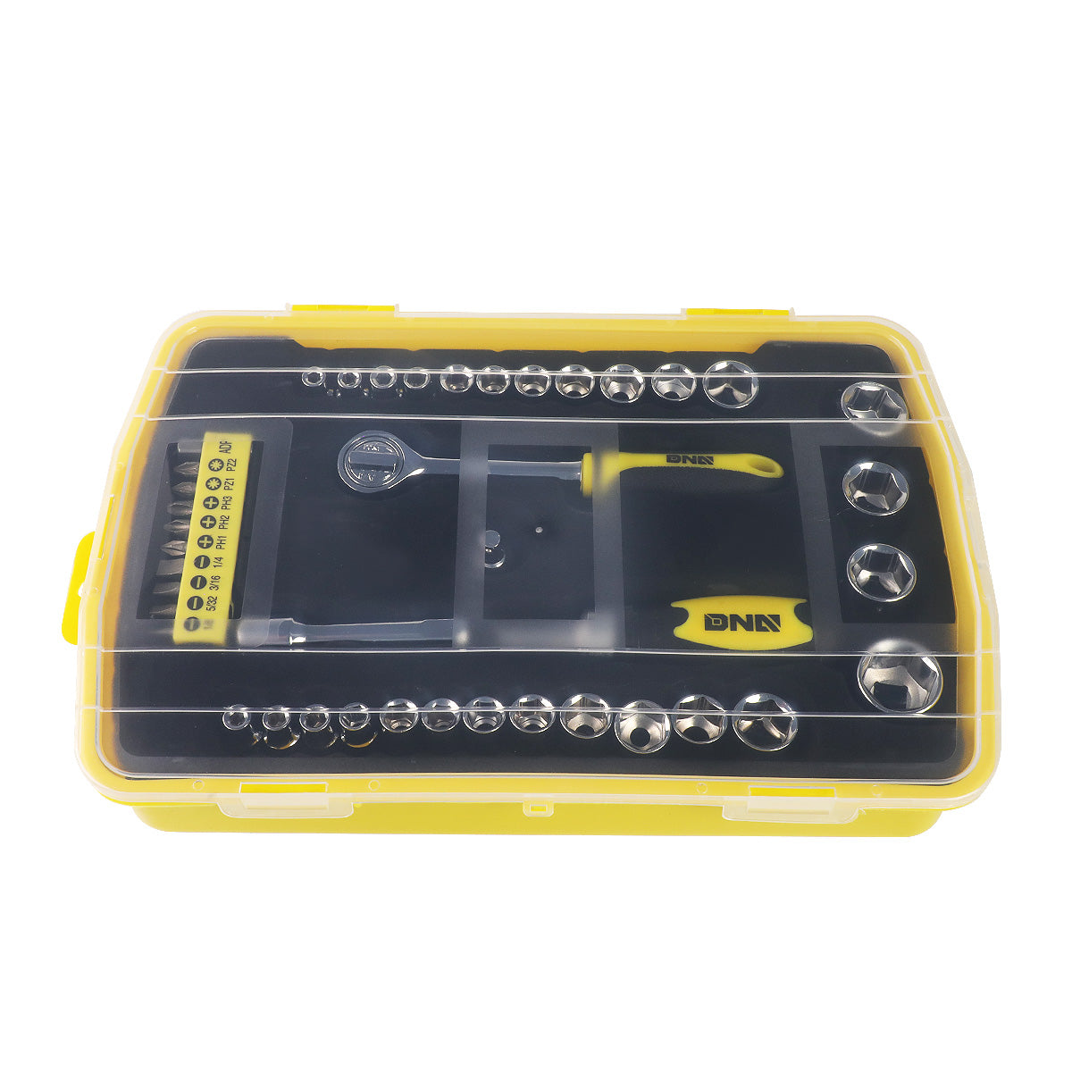 HERRAMIENTAS 41PCS - SCREWDRIVER BIT KIT - BLACK / YELLOW