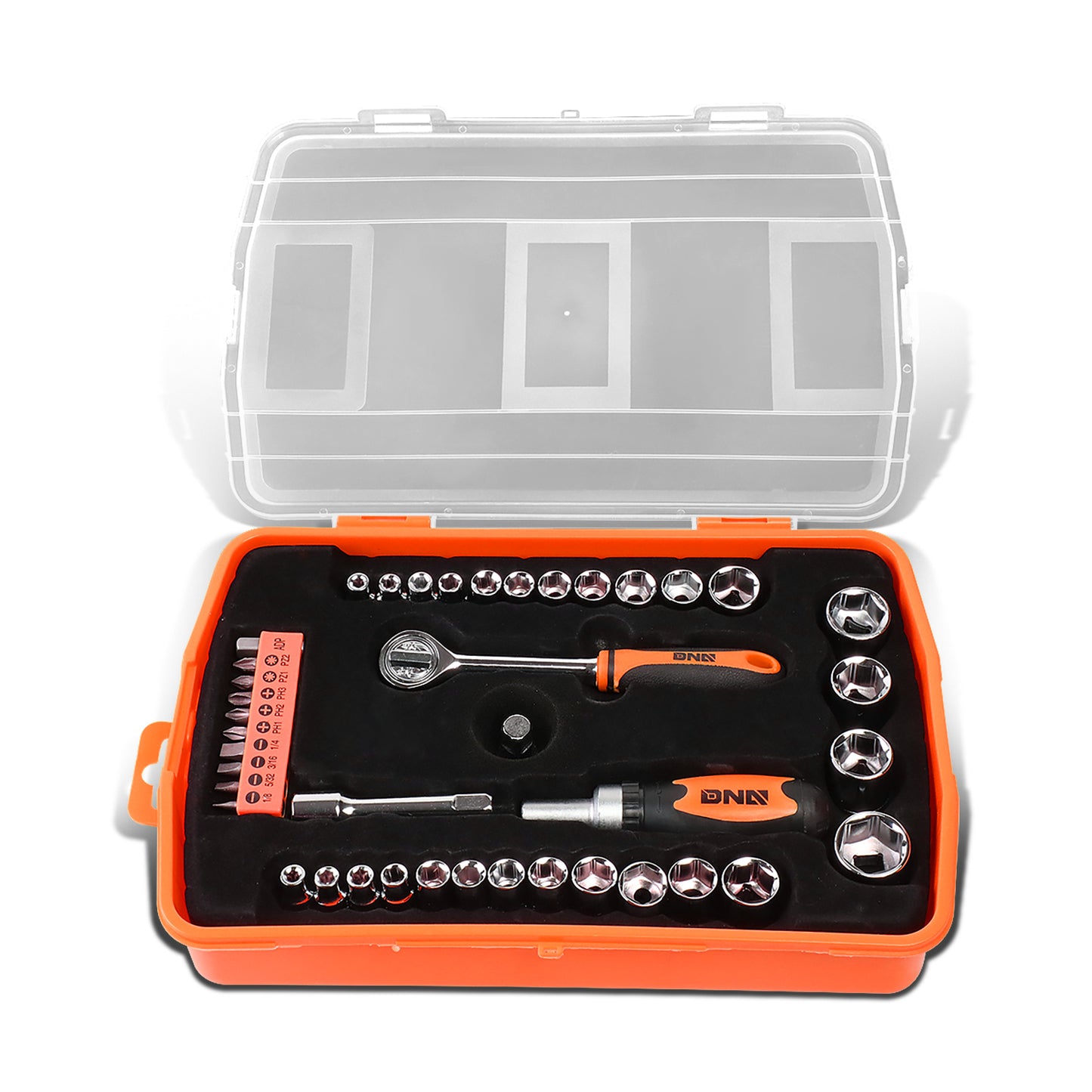 HERRAMIENTAS 41PCS - SCREWDRIVER BIT KIT - BLACK / ORANGE