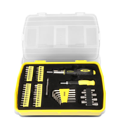 HERRAMIENTAS 51PCS - MAGNETIC SCREWDRIVER BIT KIT - BLACK / YELLOW