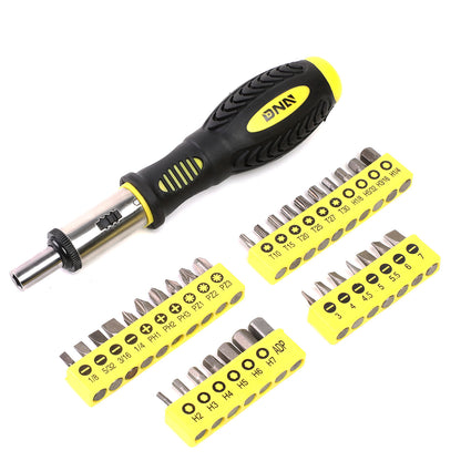 HERRAMIENTAS 51PCS - MAGNETIC SCREWDRIVER BIT KIT - BLACK / YELLOW