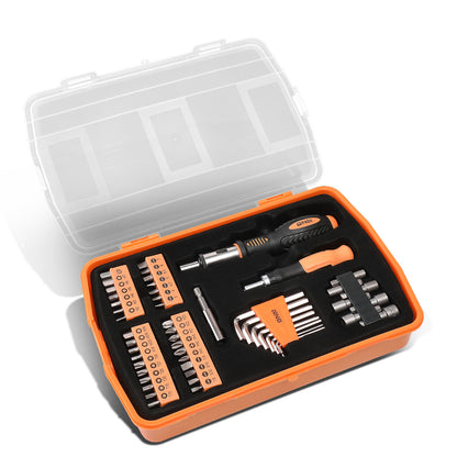 HERRAMIENTAS 51PCS - MAGNETIC SCREWDRIVER BIT KIT - BLACK / ORANGE