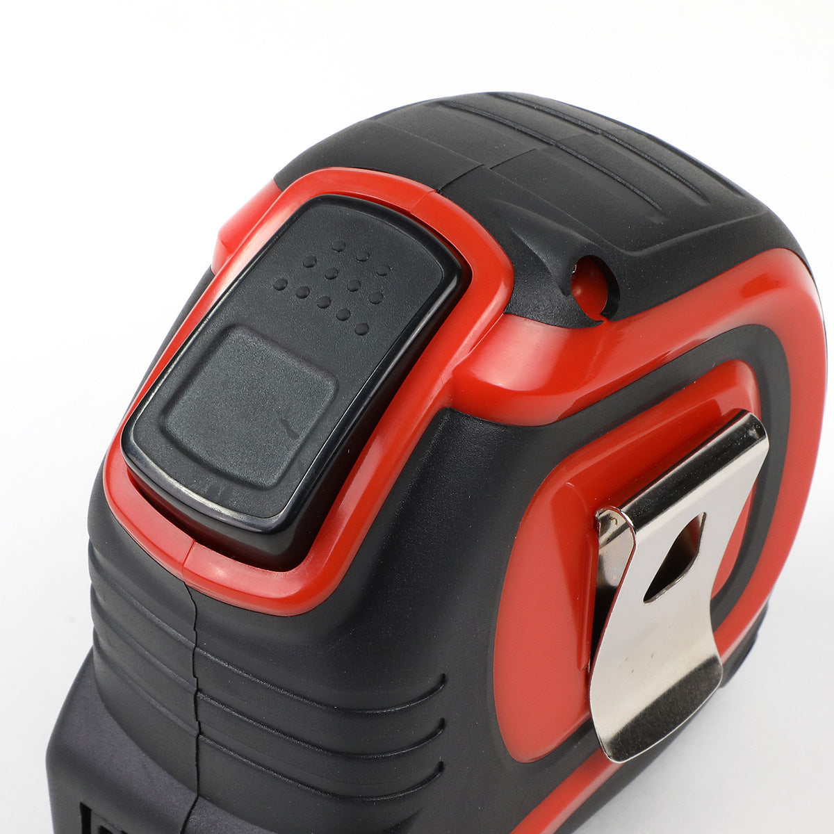 HERRAMIENTAS DNA LOGO - 25FT - 1.07" - PUSH BUTTON - BLACK / RED