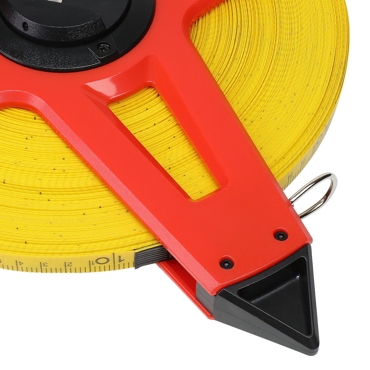 HERRAMIENTAS DNA LOGO - 330FT - 1.5" - FIBERGLASS - W/ GROUND SPIKE - BLACK / RED