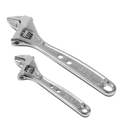 HERRAMIENTAS DNA LOGO - 2PC - 8" WRENCH, 12" WRENCH - 1-1/8" / 1-5/8" JAW OPENING - CHROME VANADIUM STEEL