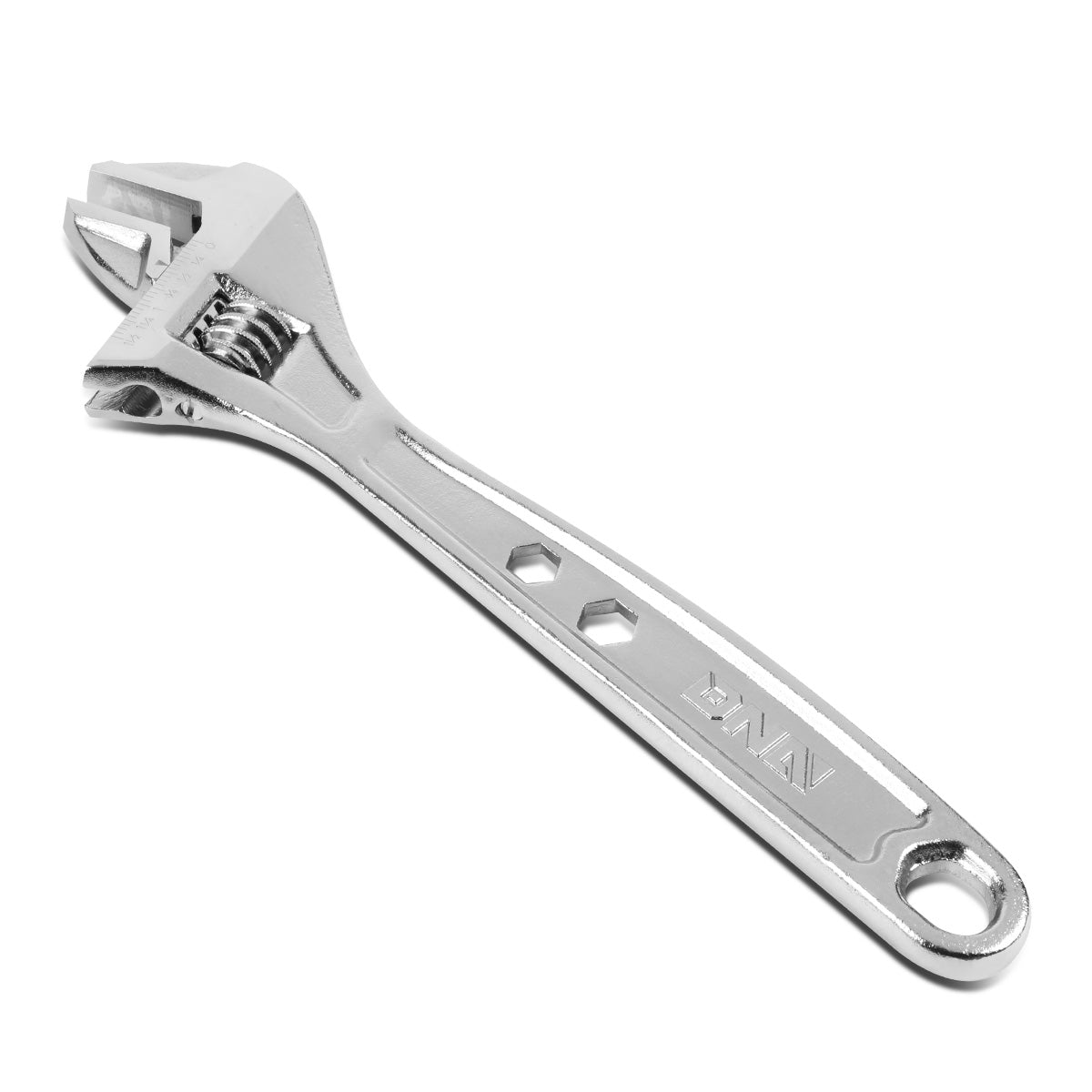 HERRAMIENTAS DNA LOGO - 1PC - 12" WRENCH - 1-1/5" JAW OPENING - CHROME VANADIUM STEEL