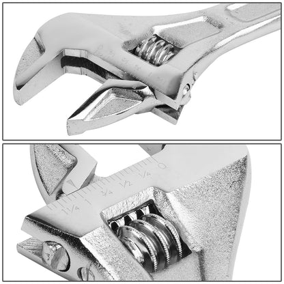 HERRAMIENTAS DNA LOGO - 4PC - 6" WRENCH, 8" WRENCH, 10" WRENCH, 12" WRENCH - 3/4", 1", 1-1/4", 1-1/2" JAW OPENING - CHROME VANADIUM STEEL