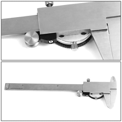 HERRAMIENTAS DNA LOGO - 6" - STAINLESS STEEL - SHOCKPROOF / LOCKABLE HEAD - GRAY