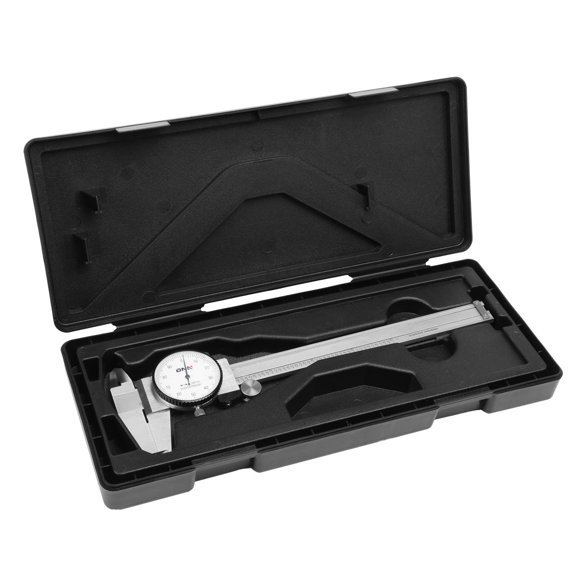 HERRAMIENTAS DNA LOGO - 6" - STAINLESS STEEL - SHOCKPROOF / LOCKABLE HEAD - GRAY