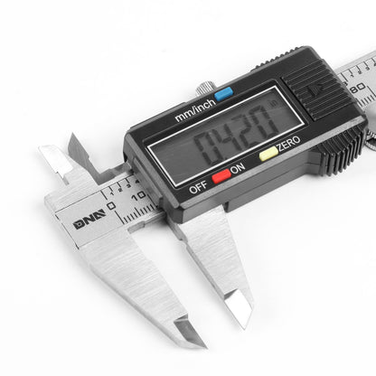HERRAMIENTAS DNA LOGO - 6" - STAINLESS STEEL - LCD DISPLAY - GREY