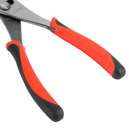 HERRAMIENTAS DNA LOGO - 1PC - 8" SLIP JOINT PLIER - 1" JAW OPENING - BLACK / RED RUBBER GRIP