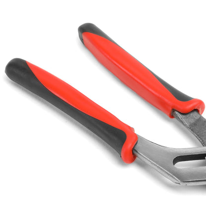 HERRAMIENTAS DNA LOGO - 1PC - 8" TOUNGE-AND-GROOVE PLIER - 1" JAW OPENING - BLACK / RED RUBBER GRIP