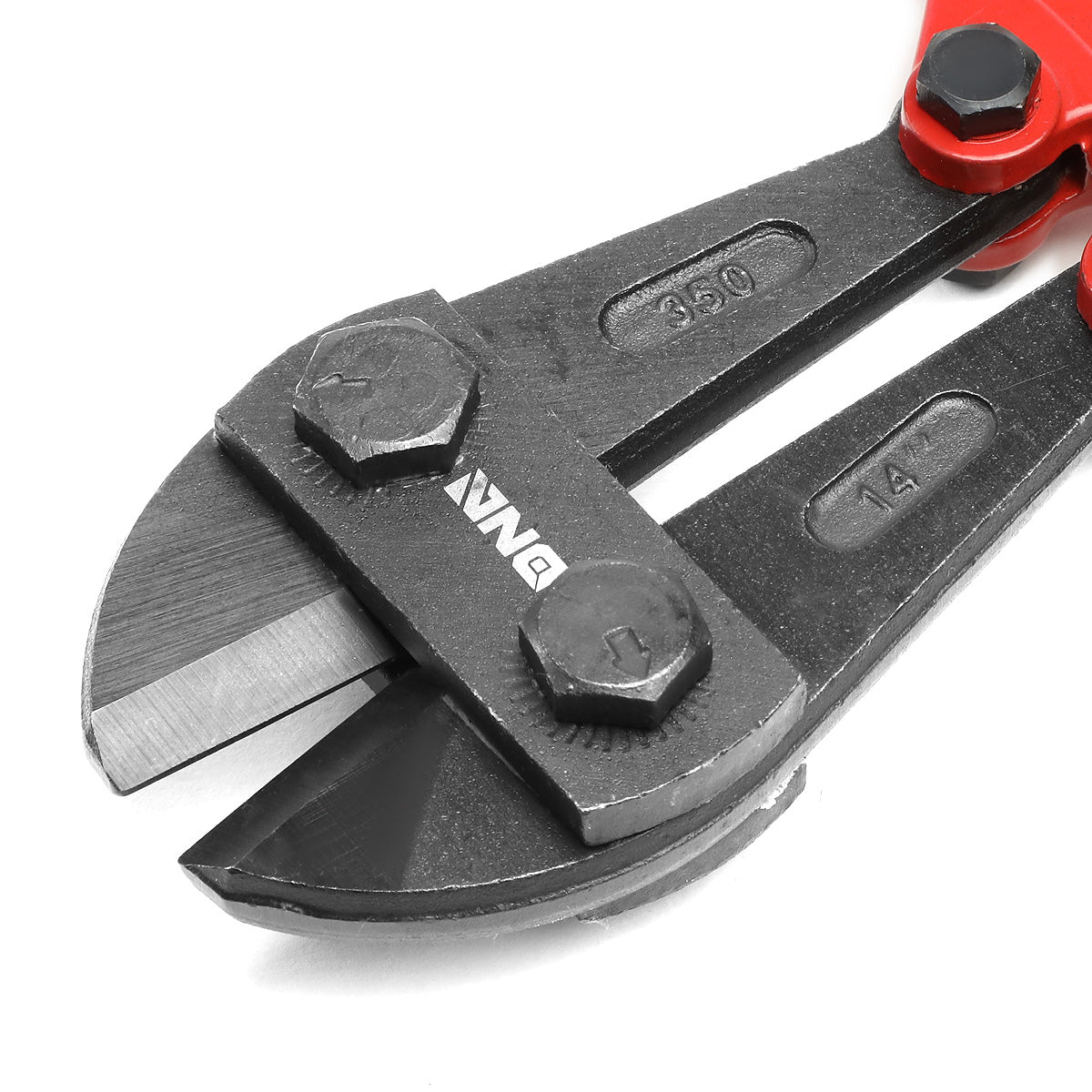 HERRAMIENTAS DNA LOGO - 14" - 1/4" JAW OPENING - RED / BLACK RUBBER GRIP