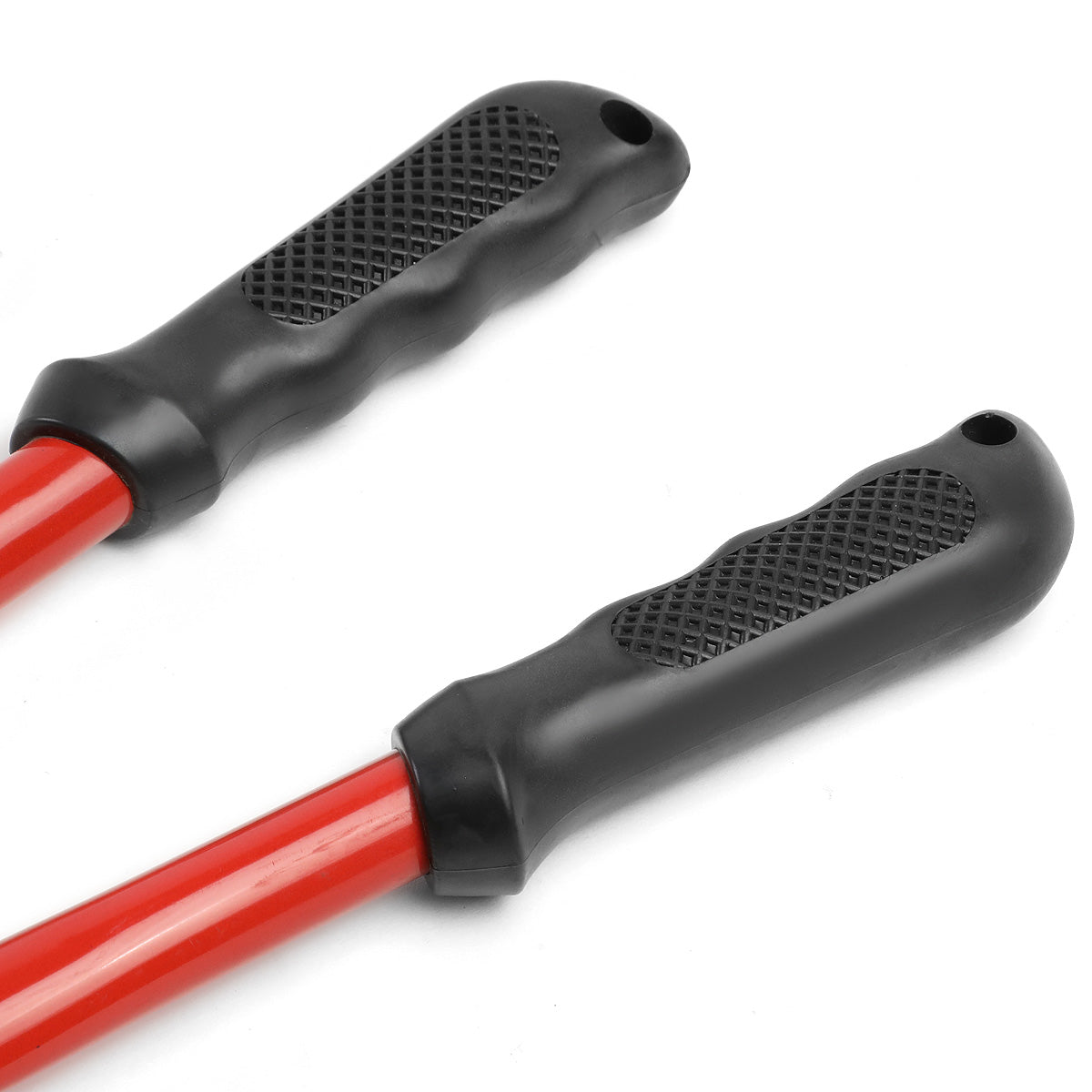 HERRAMIENTAS DNA LOGO - 14" - 1/4" JAW OPENING - RED / BLACK RUBBER GRIP