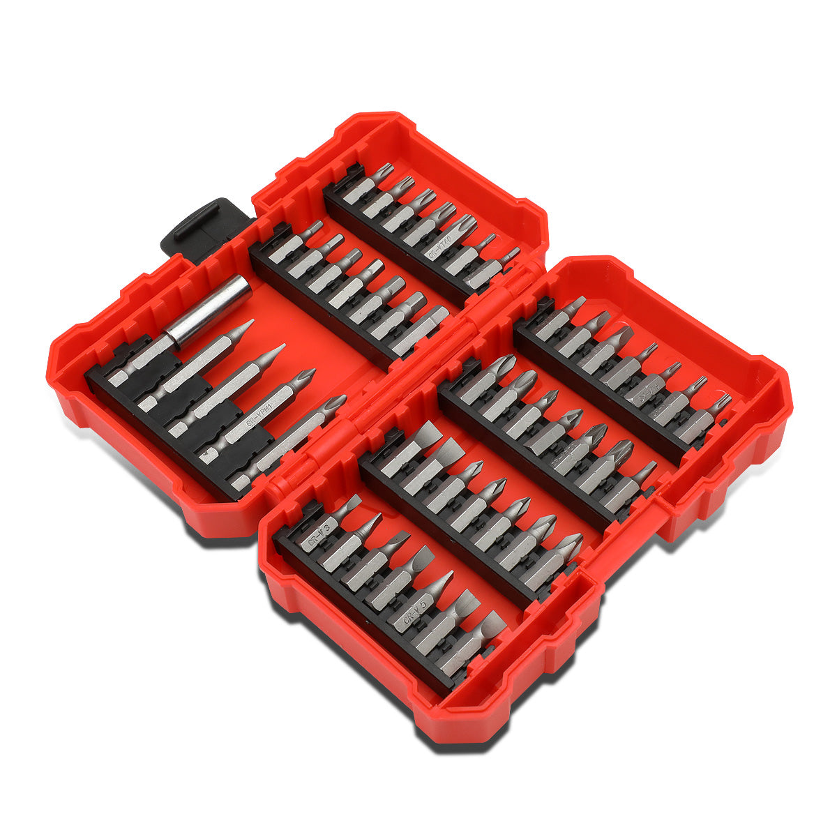 HERRAMIENTAS DNA LOGO - 42PCS - CARBON STEEL - RED