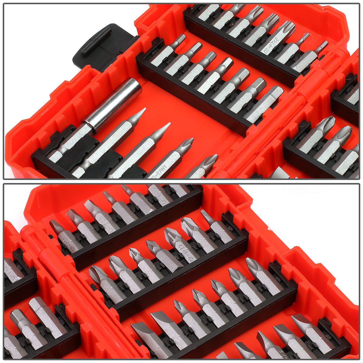 HERRAMIENTAS DNA LOGO - 42PCS - CARBON STEEL - RED