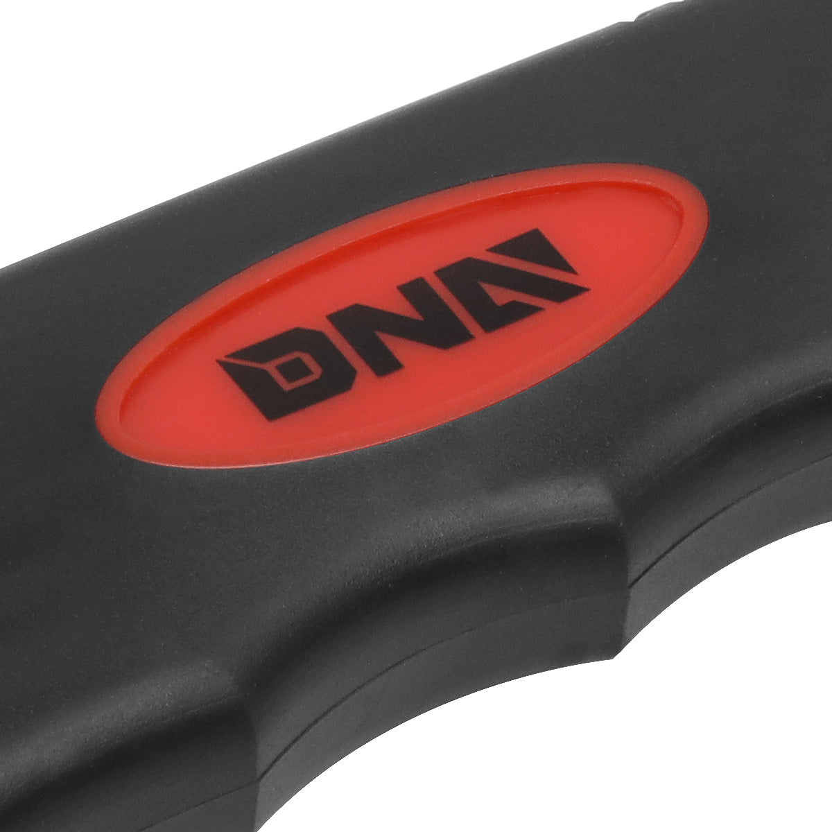 HERRAMIENTAS DNA LOGO - W/ 8 SPARE BLADES - BLACK / RED RUBBER GRIP