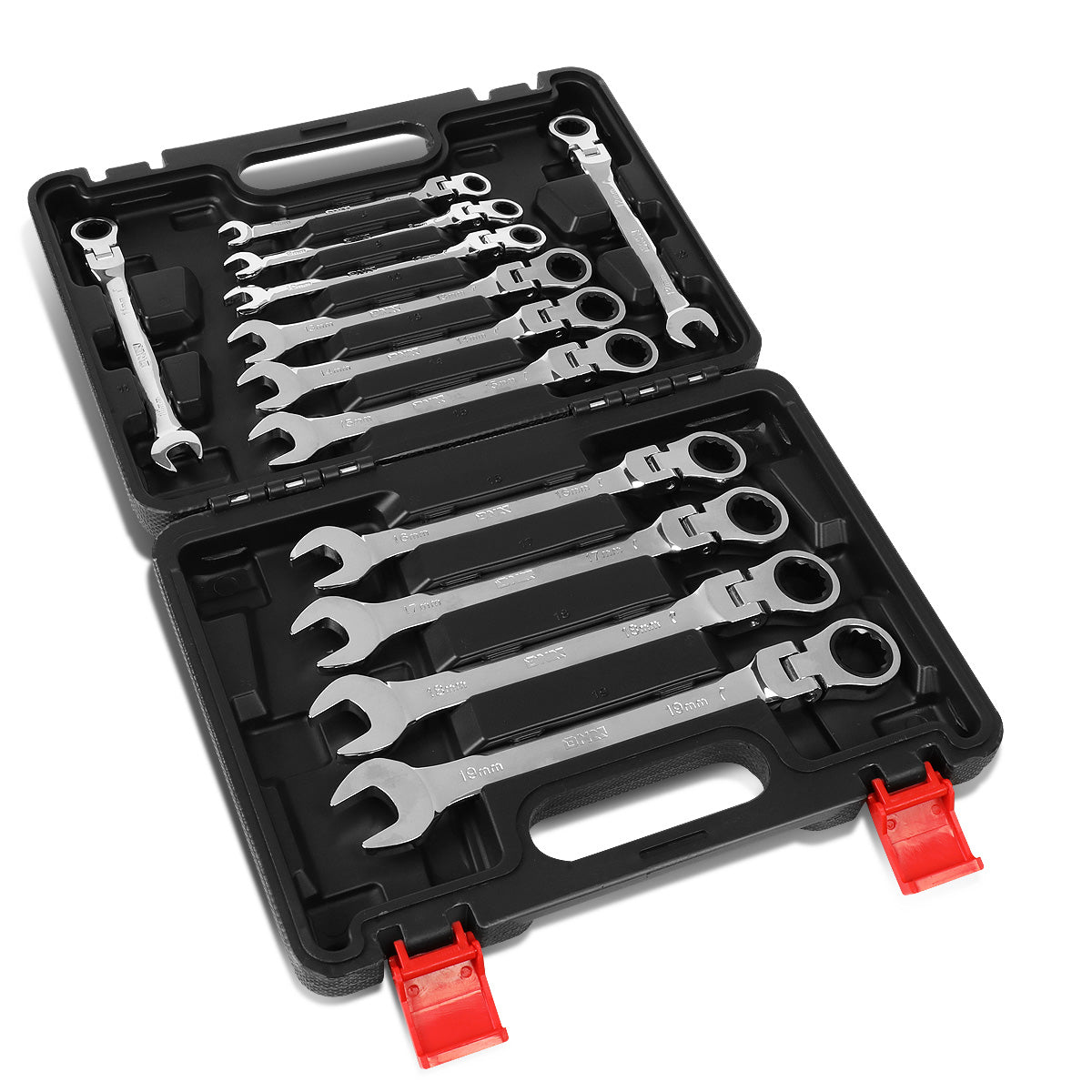 HERRAMIENTAS DNA LOGO - 12PCS - DUAL HEAD - VANADIUM CHROME STEEL
