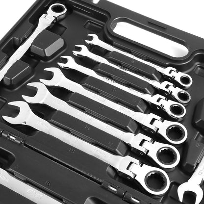 HERRAMIENTAS DNA LOGO - 12PCS - DUAL HEAD - VANADIUM CHROME STEEL