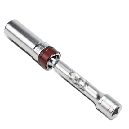 HERRAMIENTAS DNA LOGO - 6" - 16MM SOCKET - 3/8" DRIVE - 20 DEGREE SWIVEL - CHROME VANADIUM STEEL