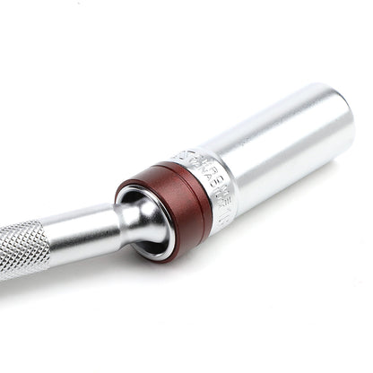 HERRAMIENTAS DNA LOGO - 6" - 16MM SOCKET - 3/8" DRIVE - 20 DEGREE SWIVEL - CHROME VANADIUM STEEL