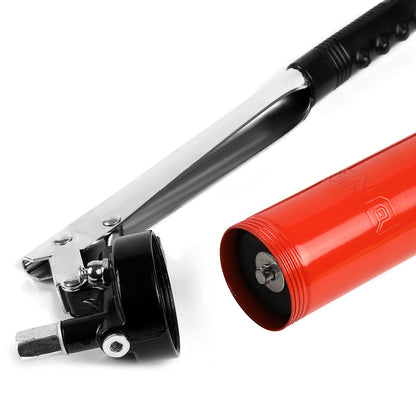 HERRAMIENTAS DNA LOGO - 18" HOSE - 4500 MAX PSI - 14OZ - LEVER ACTION - METALLIC / BLACK / RED