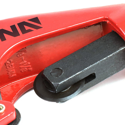 HERRAMIENTAS DNA LOGO - 1/8" - 1-1/8" MAX DIAMETER TUBING - BLACK / RED