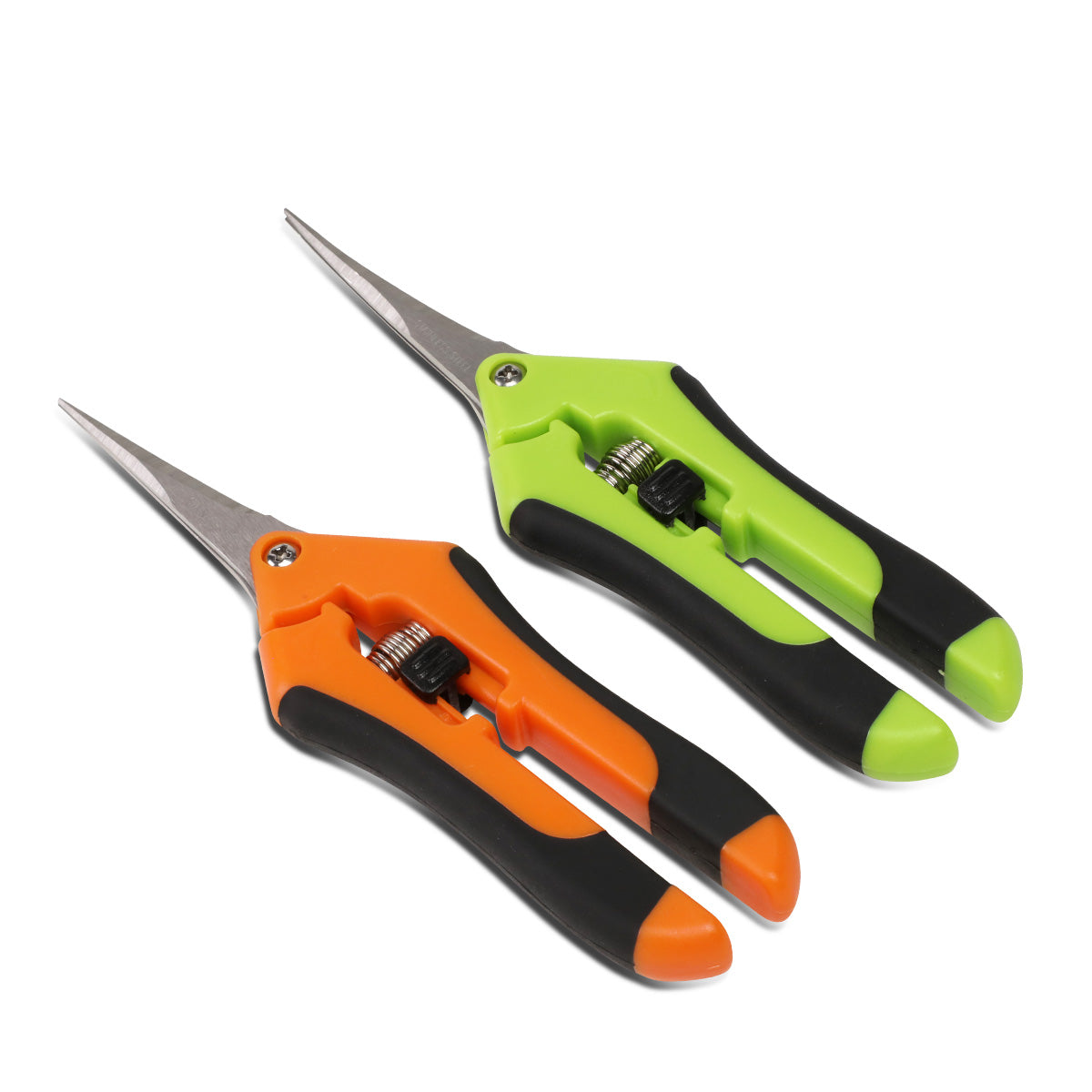 HERRAMIENTAS DNA LOGO - 2PCS - STRAIGHT / CURVED - BLACK / GREEN, BLACK / ORANGE
