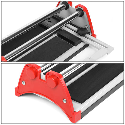 HERRAMIENTAS DNA LOGO - 600MM - W/ ADJUSTABLE FENCE GAUGE - METALLIC / BLACK / RED